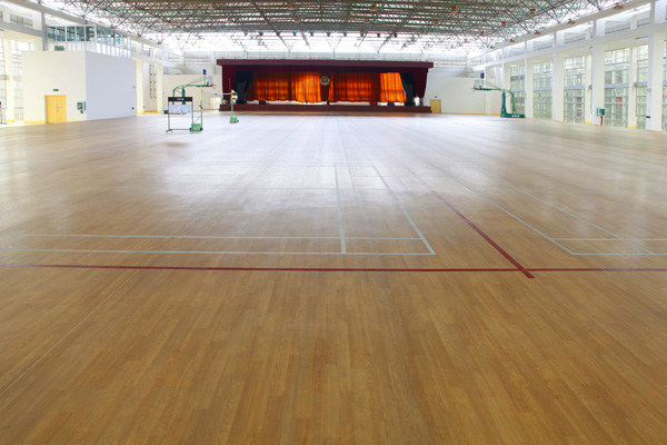 南寧警體館PVC地板工程案例 南寧警體館PVC地板工程案例