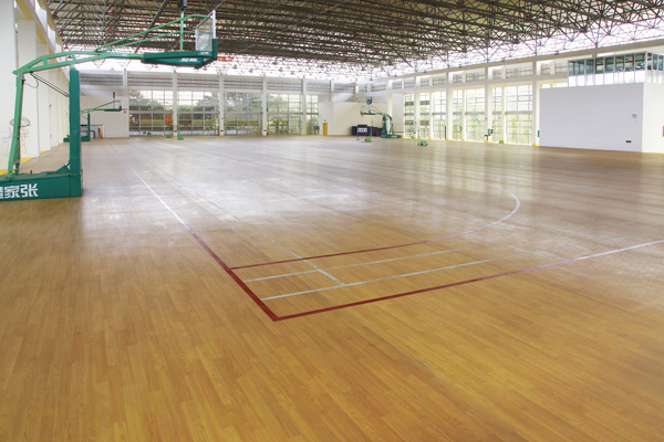 南寧警體館PVC地板工程案例 南寧警體館PVC地板工程案例