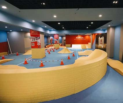 兒童體能運(yùn)動(dòng)發(fā)展迅速，法福萊兒童地板保駕護(hù)航