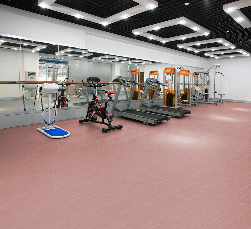 健身房對鋪設(shè)的PVC地板有什么要求？【騰方PVC地板】